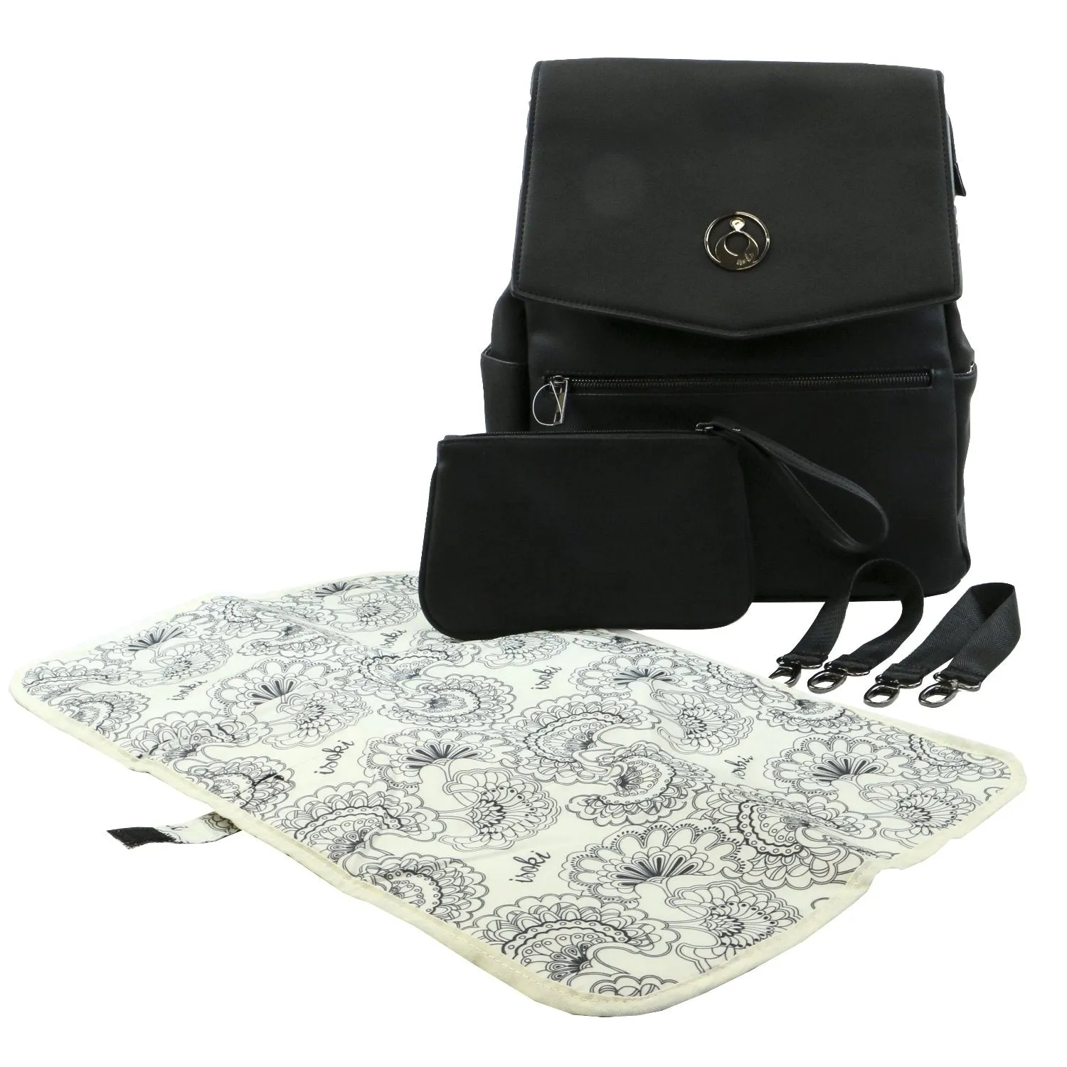 Hartley Backpack Nappy Bag - Onyx