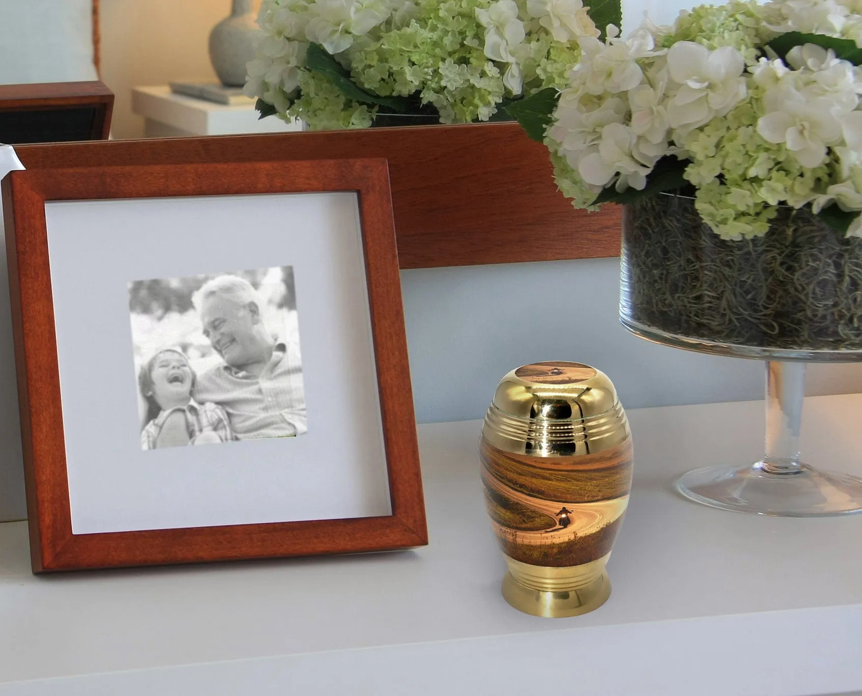Highway to Heaven Motorcycle Cremation Urns