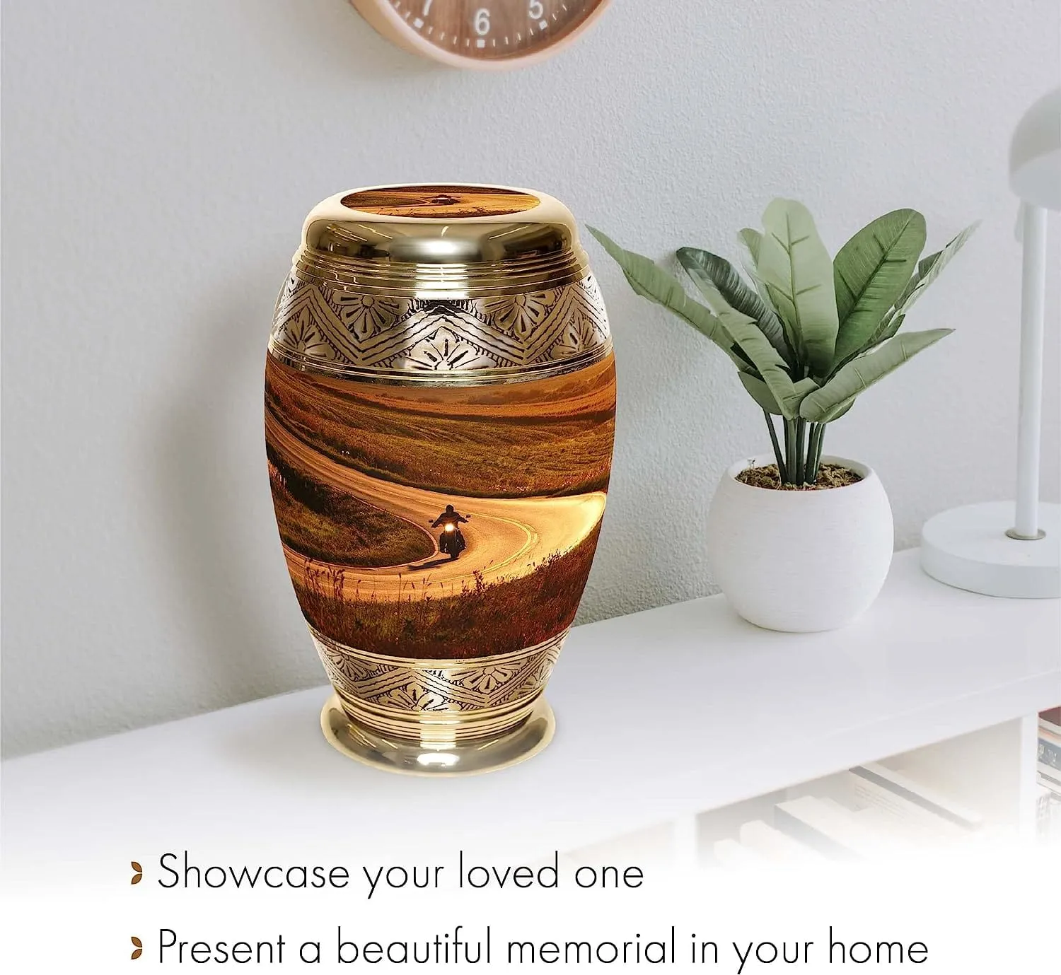Highway to Heaven Motorcycle Cremation Urns