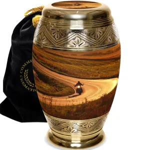 Highway to Heaven Motorcycle Cremation Urns
