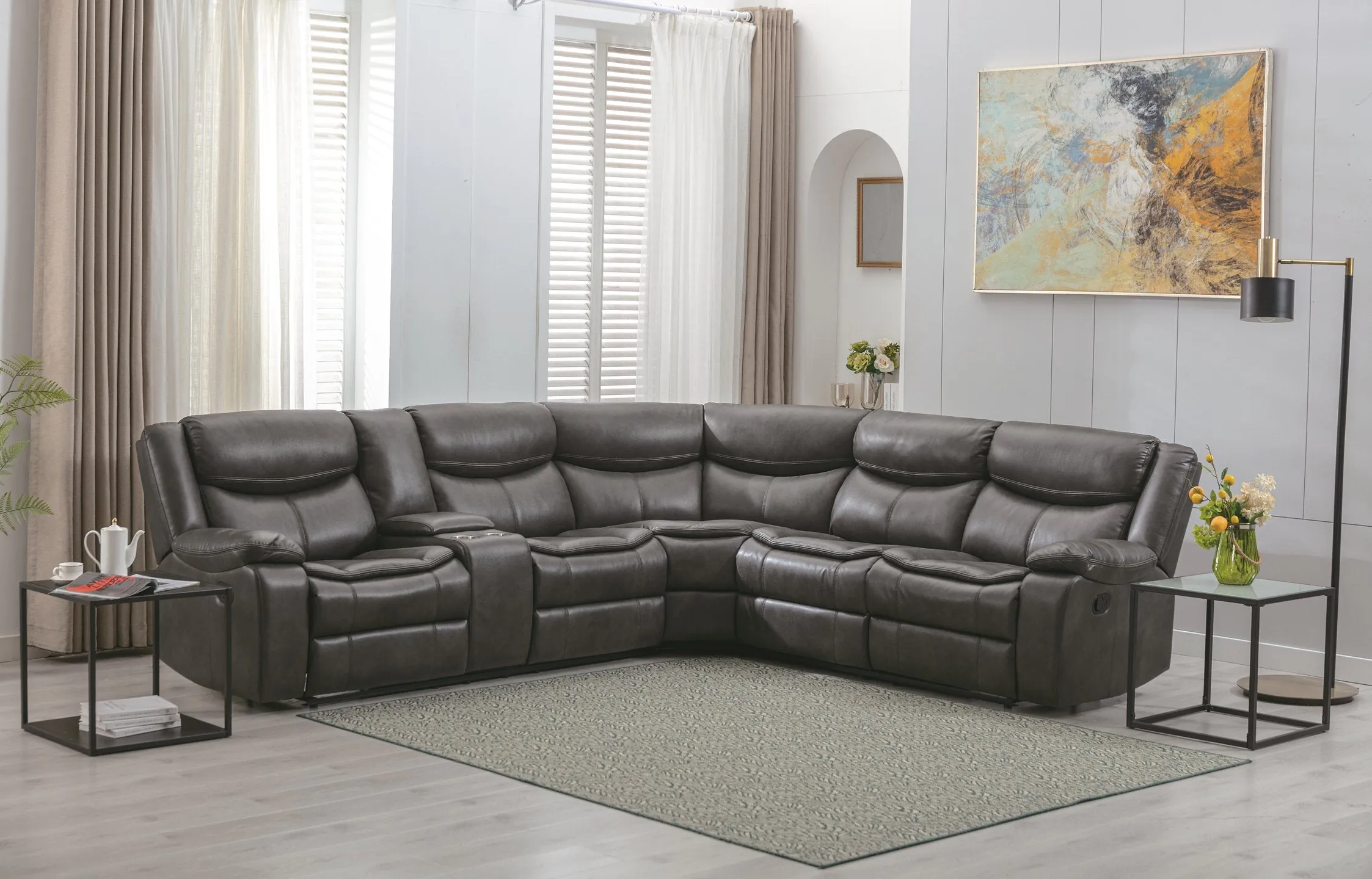 Holcroft 3-Piece Reclining Sectional