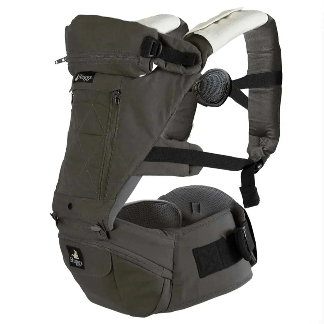 Huggs Hipseat Carrier - Grey