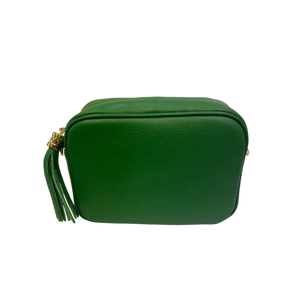IL GIGLIO Large Brick Leather Cross Over the body Bag