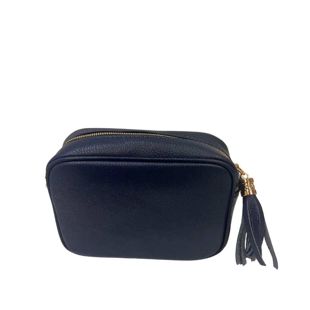 IL GIGLIO Large Brick Leather Cross Over the body Bag