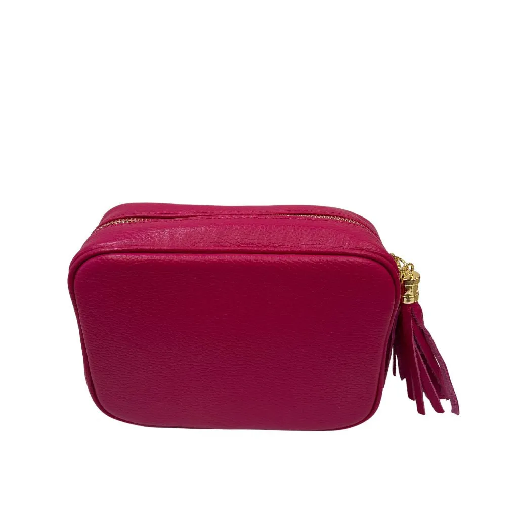 IL GIGLIO Large Brick Leather Cross Over the body Bag