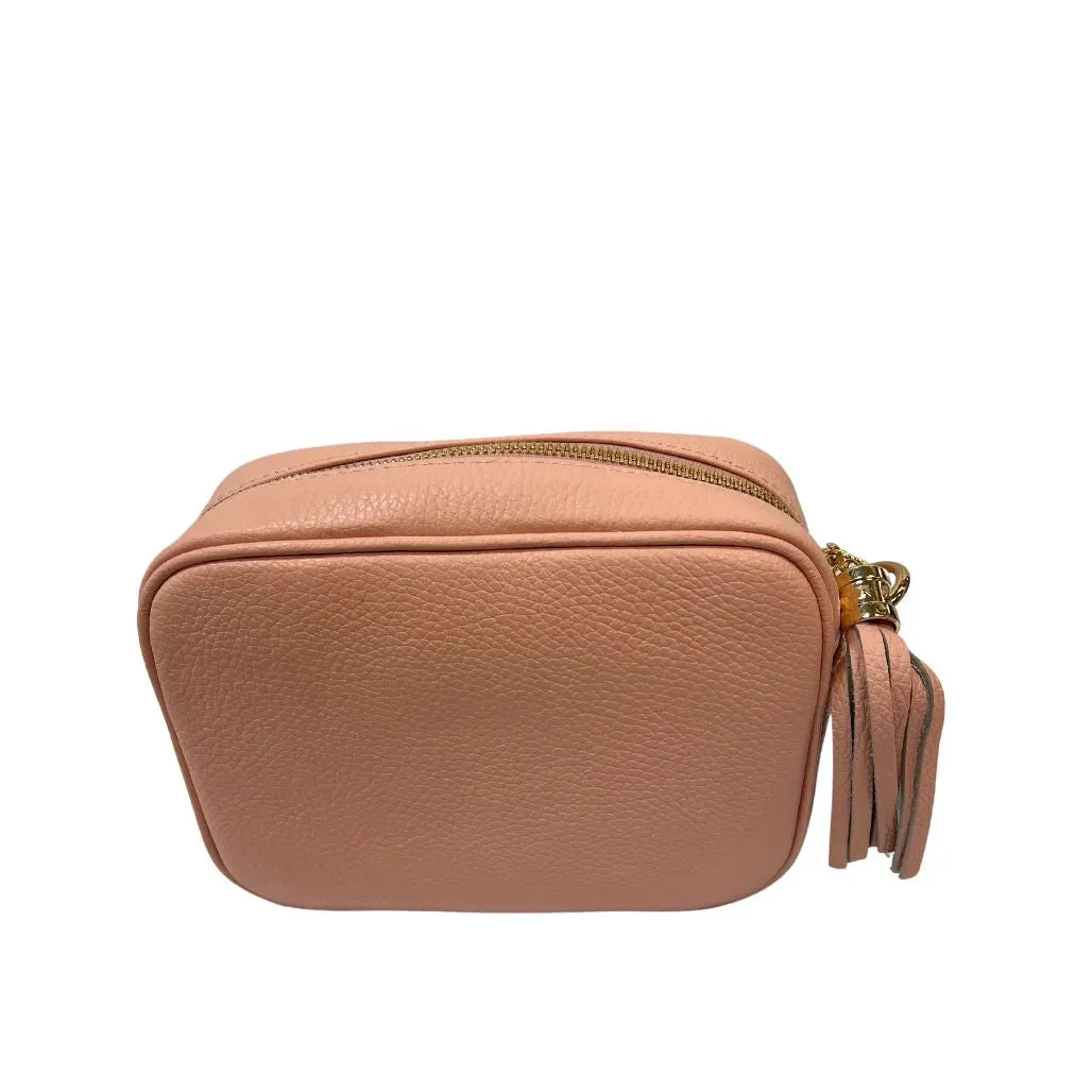 IL GIGLIO Large Brick Leather Cross Over the body Bag