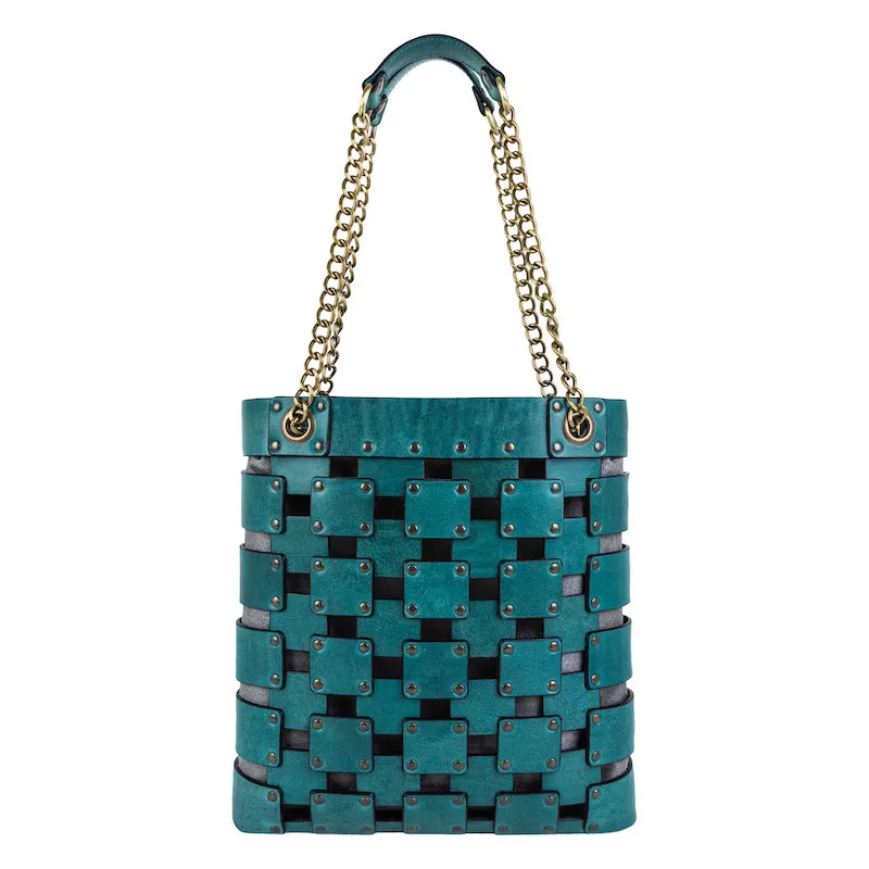 Jeanne D'Arc - Women's Leather Tote Bag