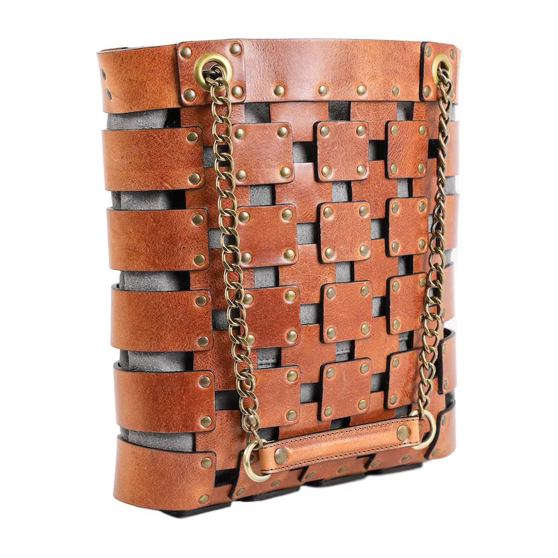 Jeanne D'Arc - Women's Leather Tote Bag