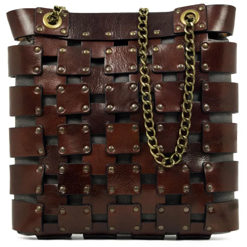 Jeanne D'Arc - Women's Leather Tote Bag