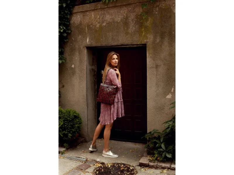 Jeanne D'Arc - Women's Leather Tote Bag