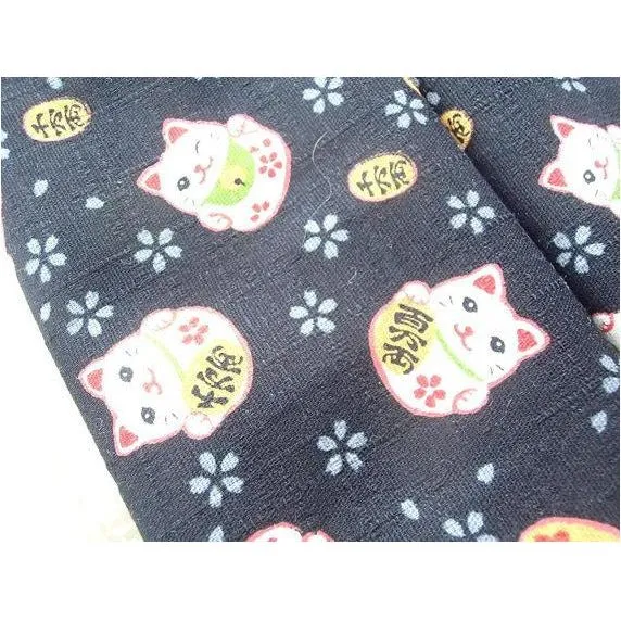 Jinglebib Drool Pad - Maneki Neko Cat (New)