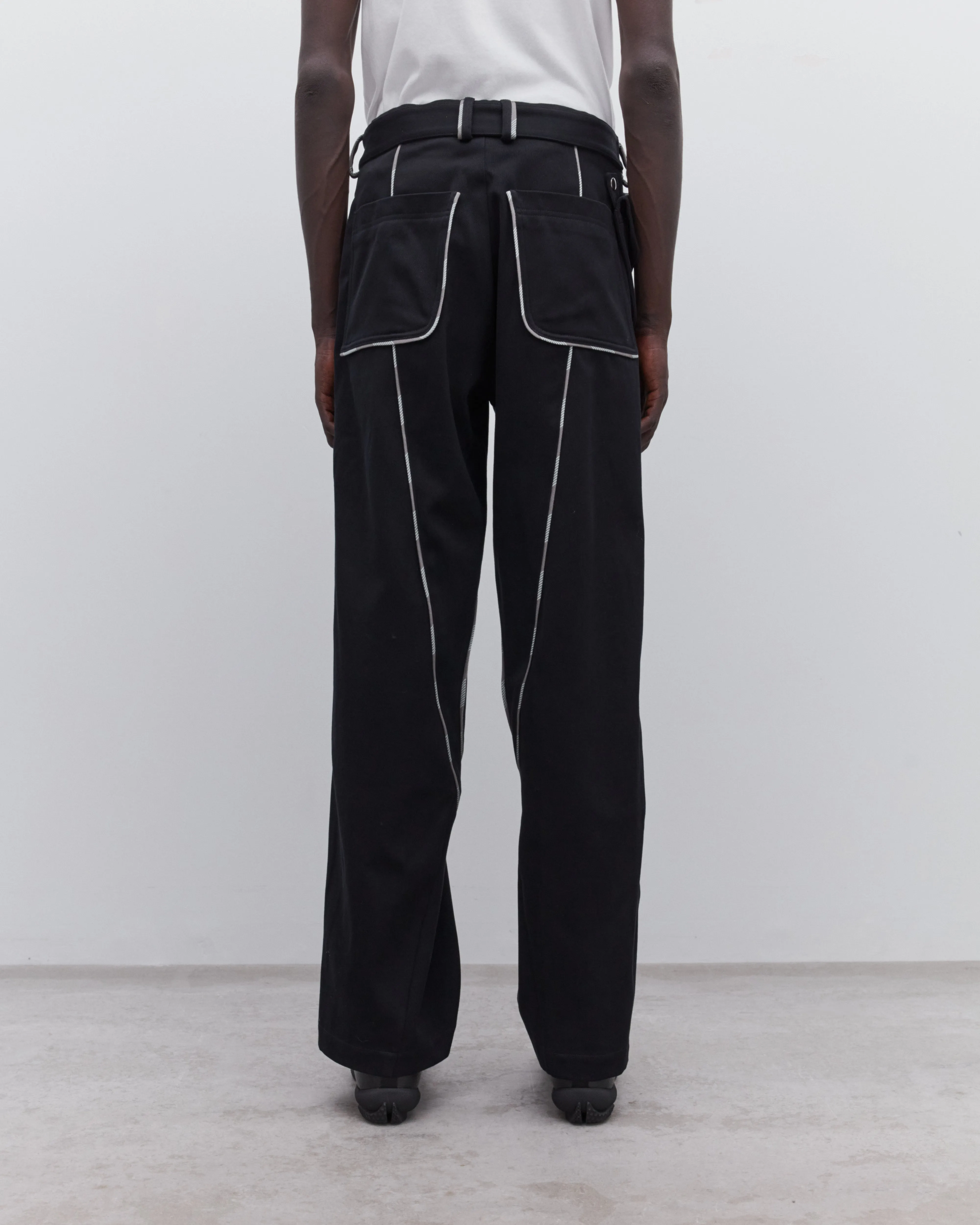 Kiko Kostadinov - Men's Chalice Trouser - (Raven Black)