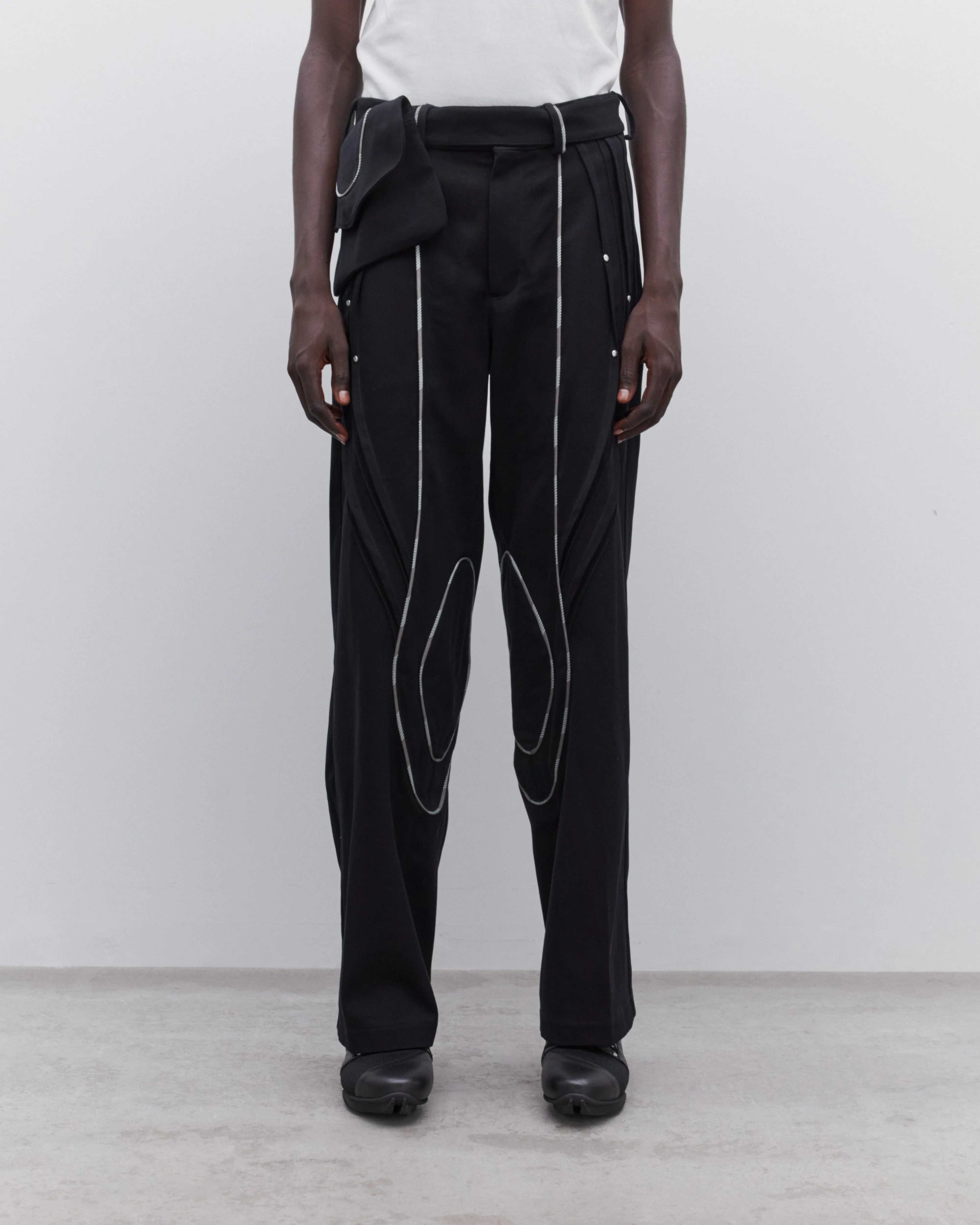 Kiko Kostadinov - Men's Chalice Trouser - (Raven Black)