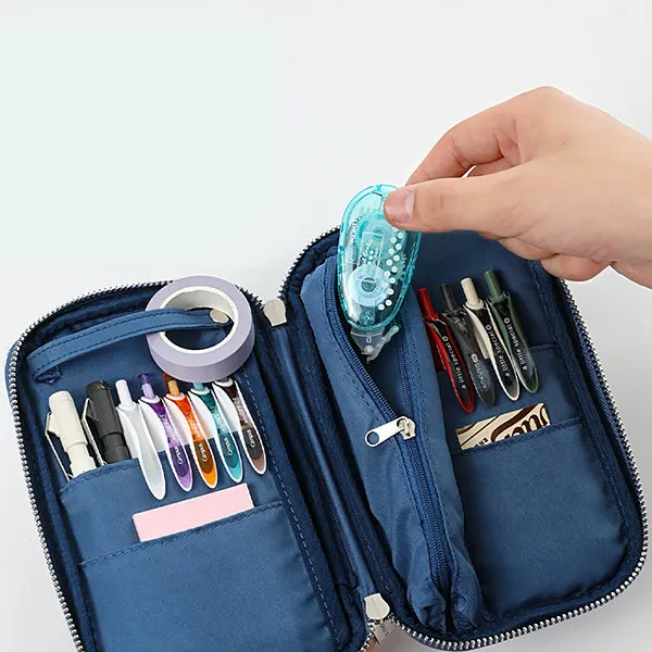 KOKUYO Corduroy PAN CASE Stationery Organizer