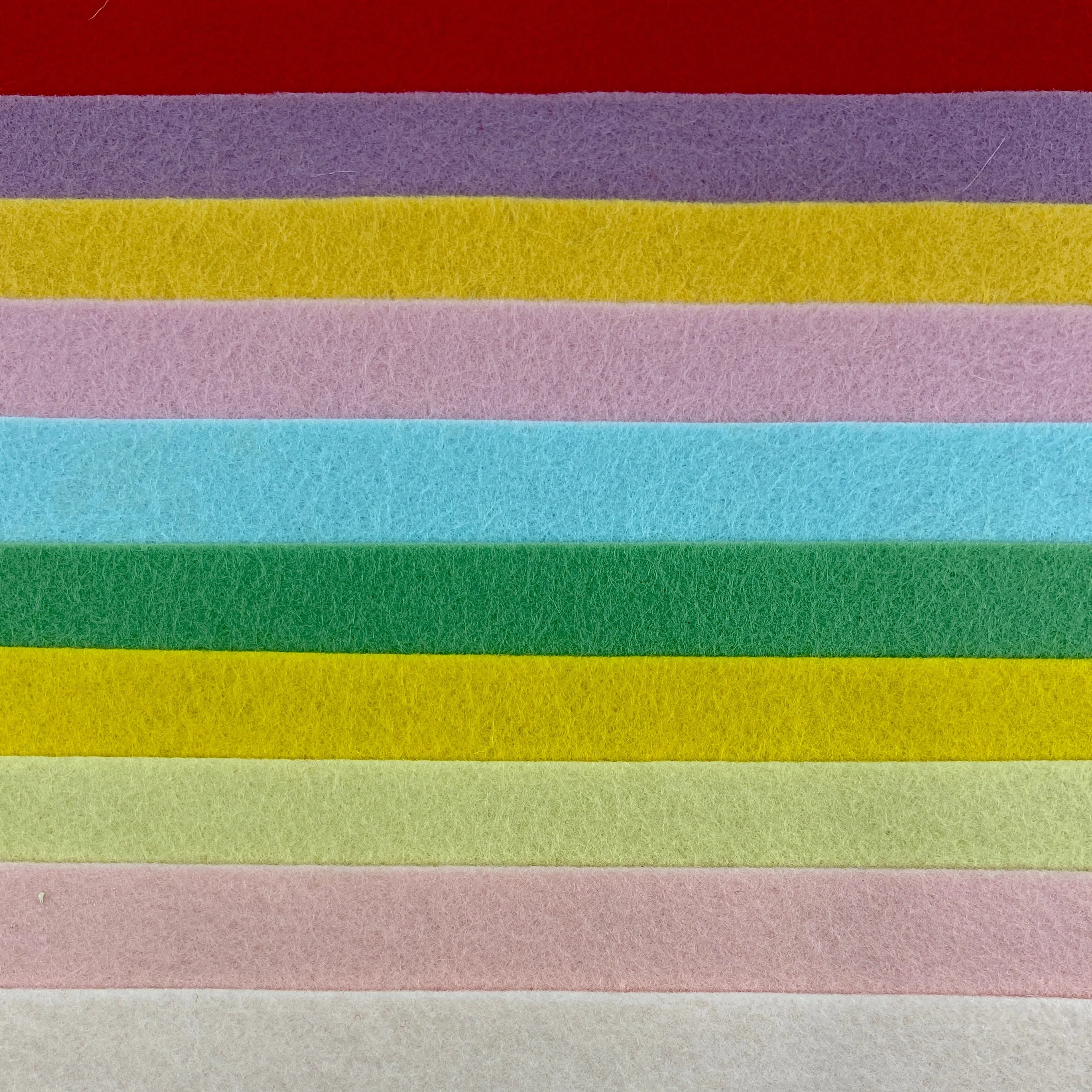 Large Wool Felt Roll - Candy Hearts