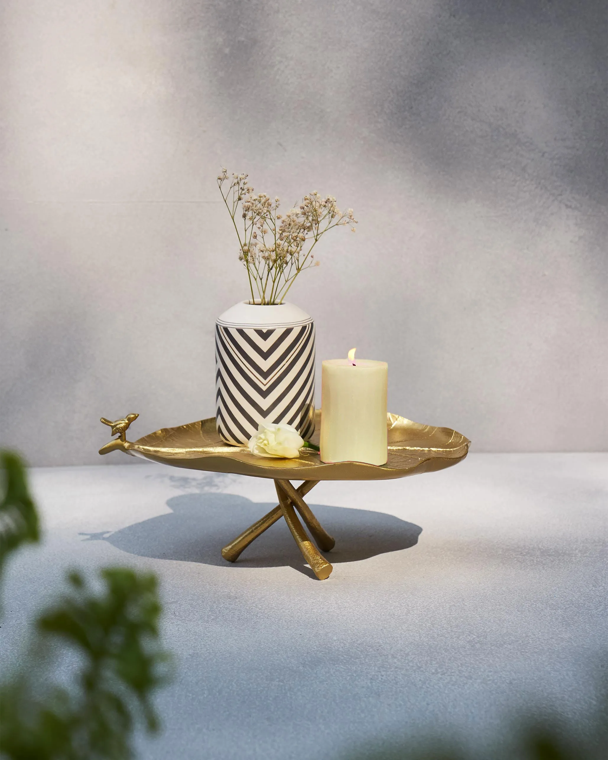 Leaf Deco Tray