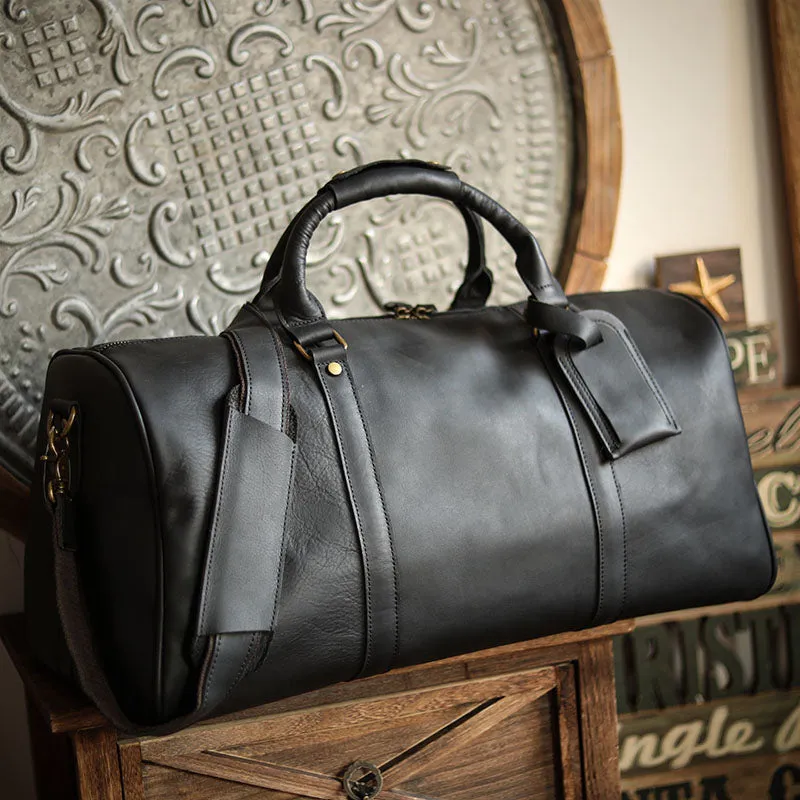 Leather Vintage Style Travel Bag
