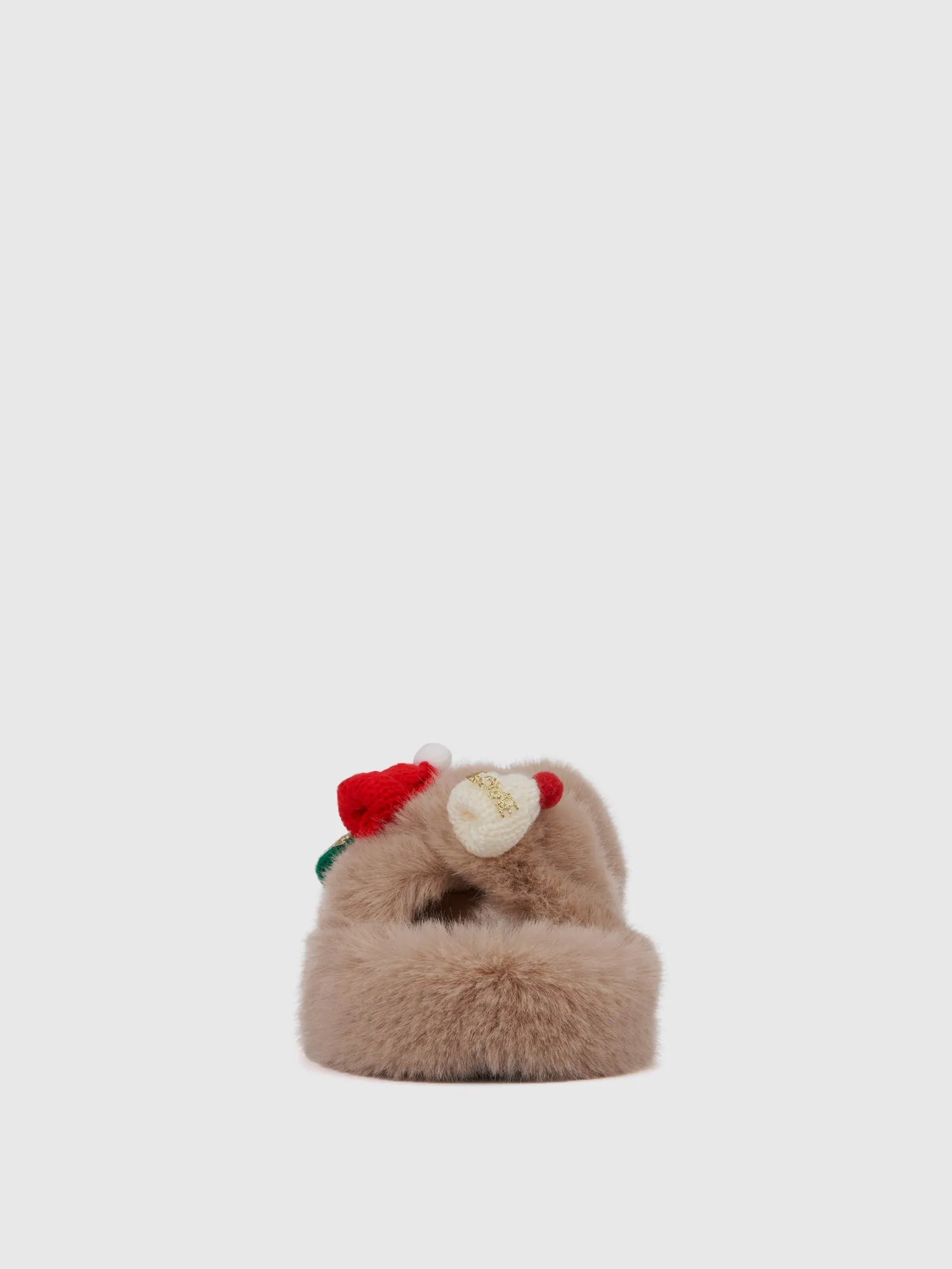 Love Xmas Mink Slipper