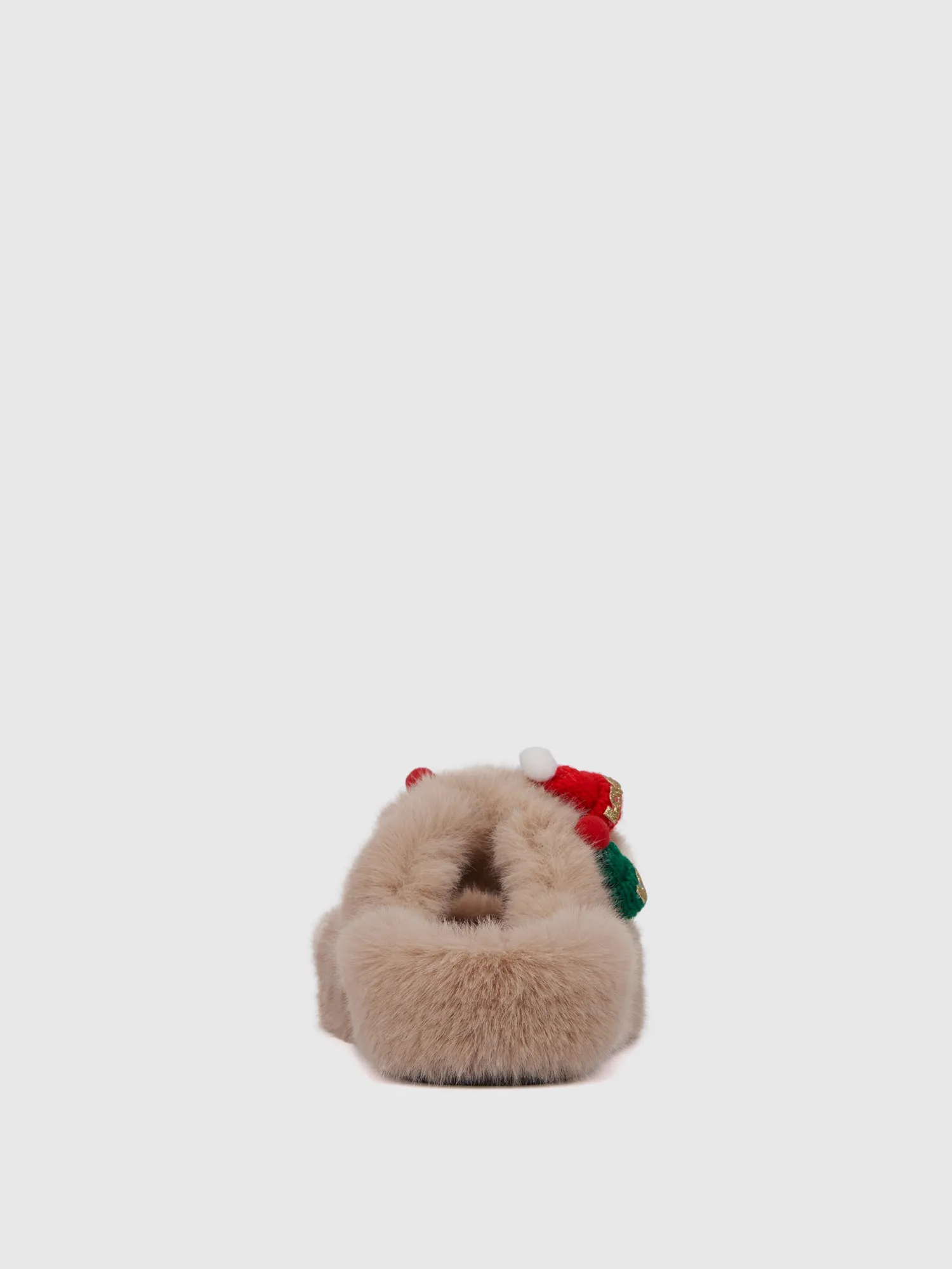 Love Xmas Mink Slipper