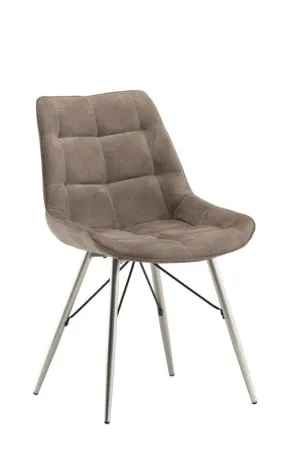 MACON DINING CHAIR TAUPE FABRIC
