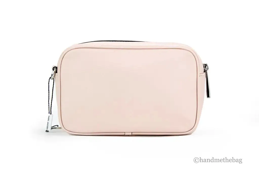 Marc Jacobs Flash Peach Whip Leather Embossed Camera Bag