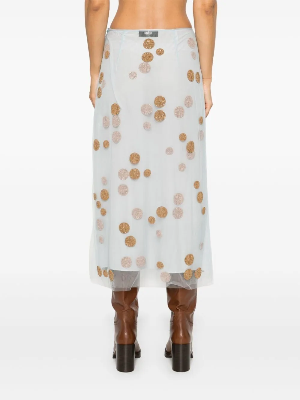 MIDI TULLE SKIRT
