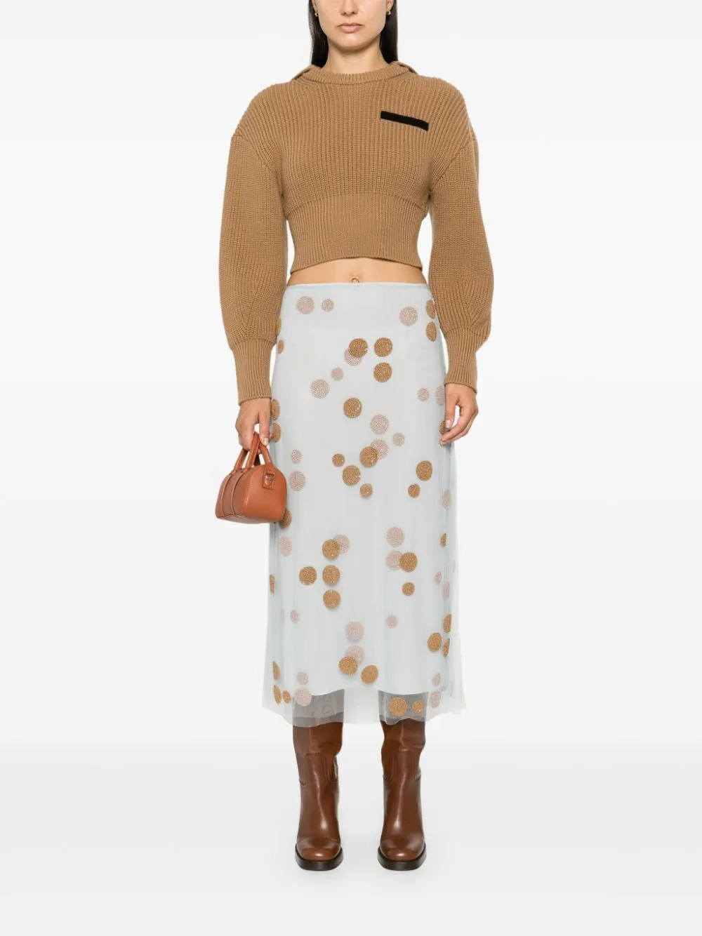 MIDI TULLE SKIRT