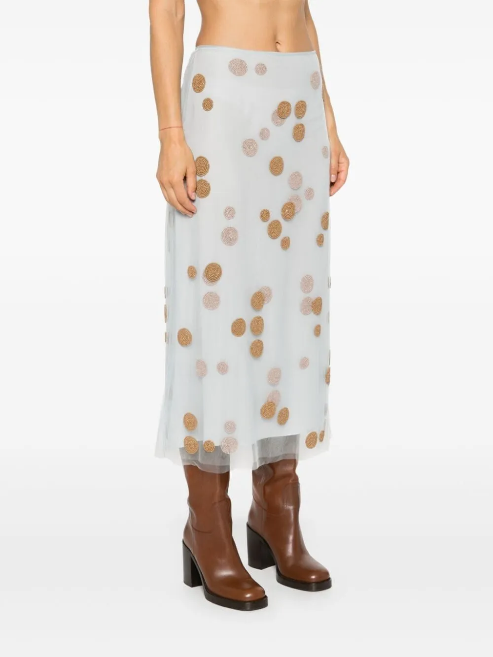MIDI TULLE SKIRT