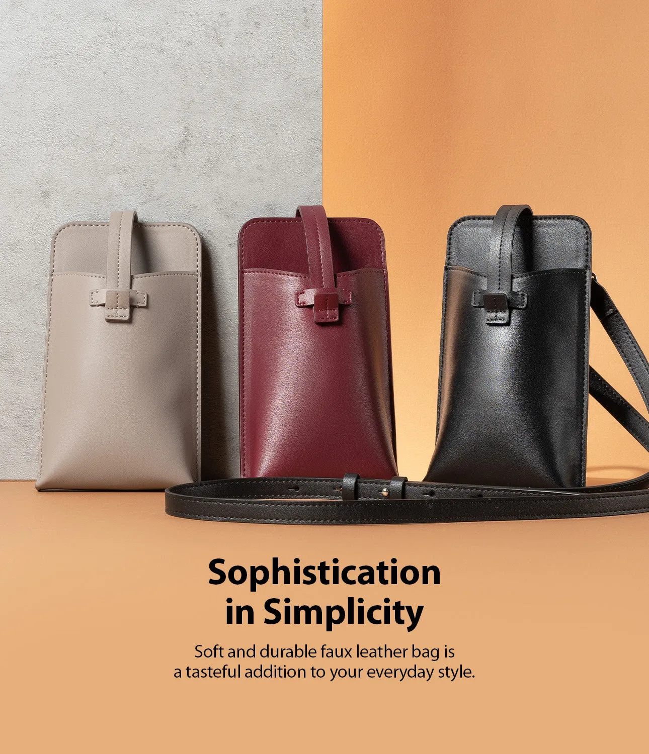 Mini Cross Bag | PU Leather
