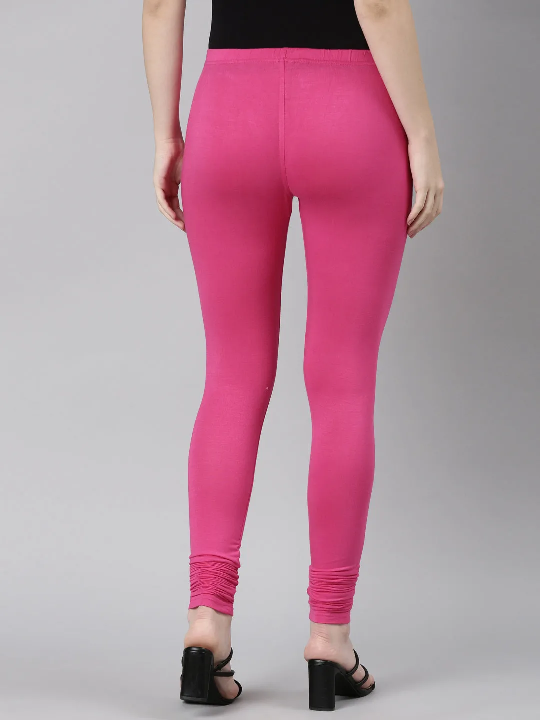 Neeru's Pink Color Legging