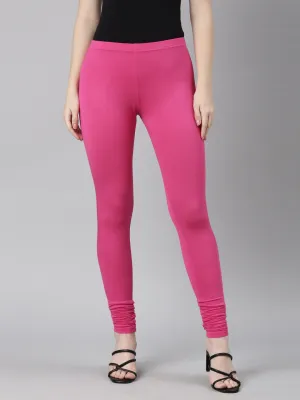 Neeru's Pink Color Legging
