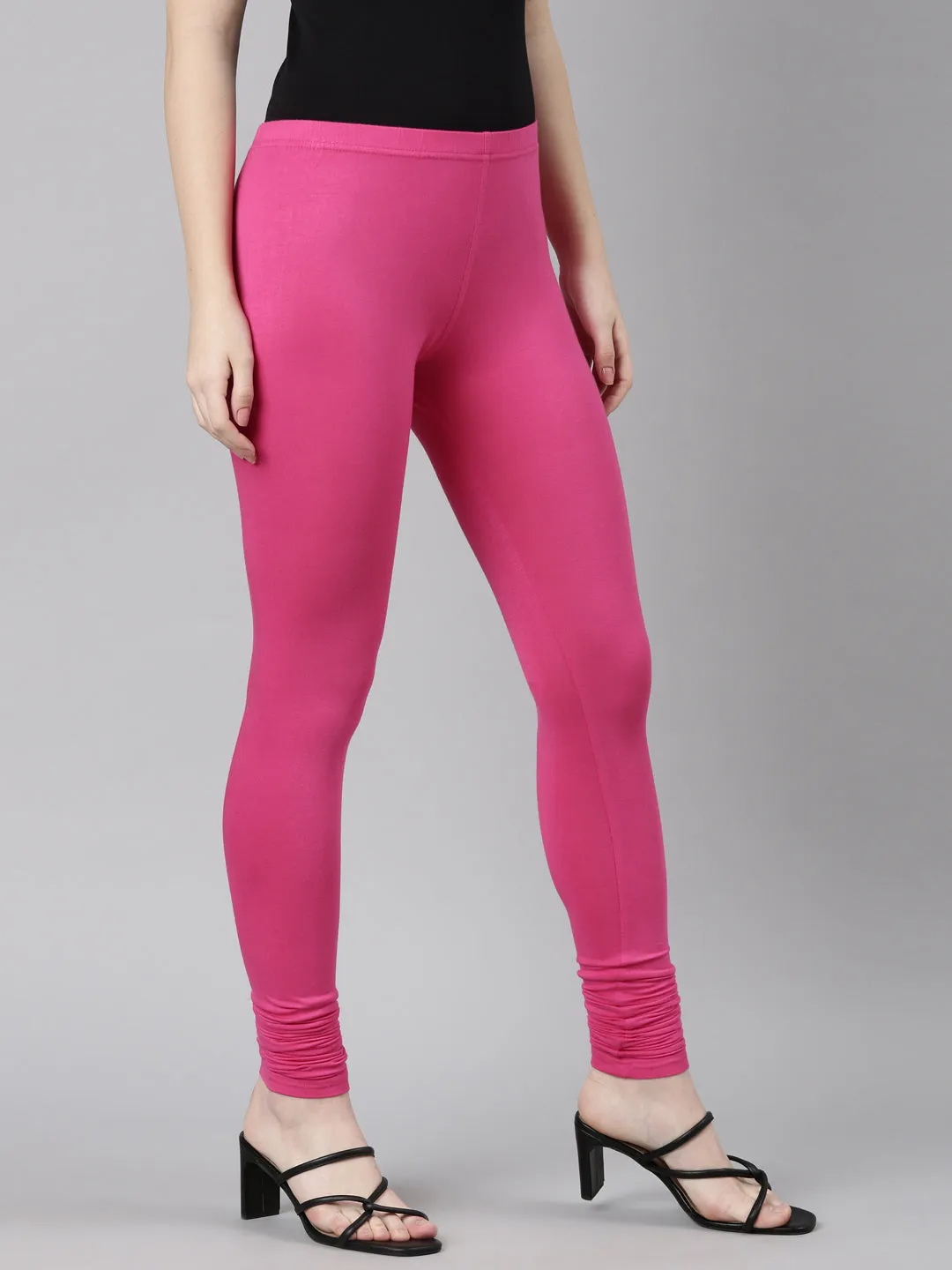 Neeru's Pink Color Legging