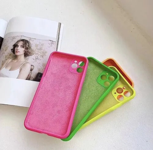 Neon Heart Liquid Silicone Case