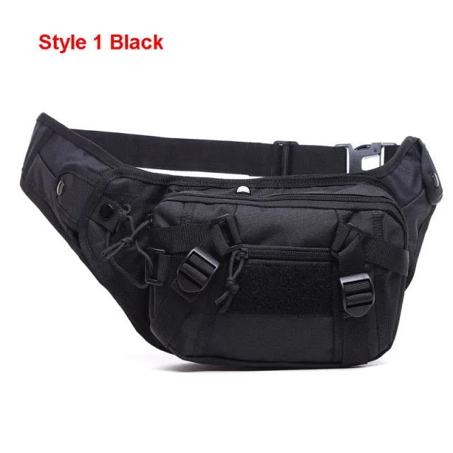 Outdoor Tactical Gun Waist Bag Holster Chest Military Combat Camping Sport Hunting Athletic Shoulder Sling Gun Holster Bag X261A