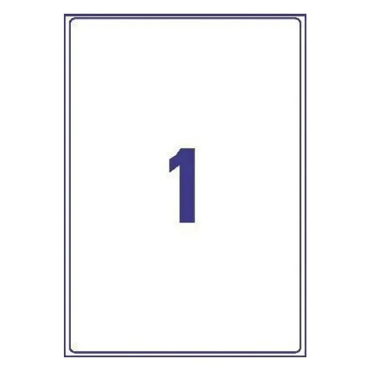 Parcel Labels199.6 x 289.1 mm, Inkjet, white