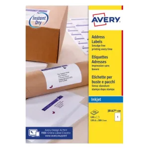 Parcel Labels199.6 x 289.1 mm, Inkjet, white
