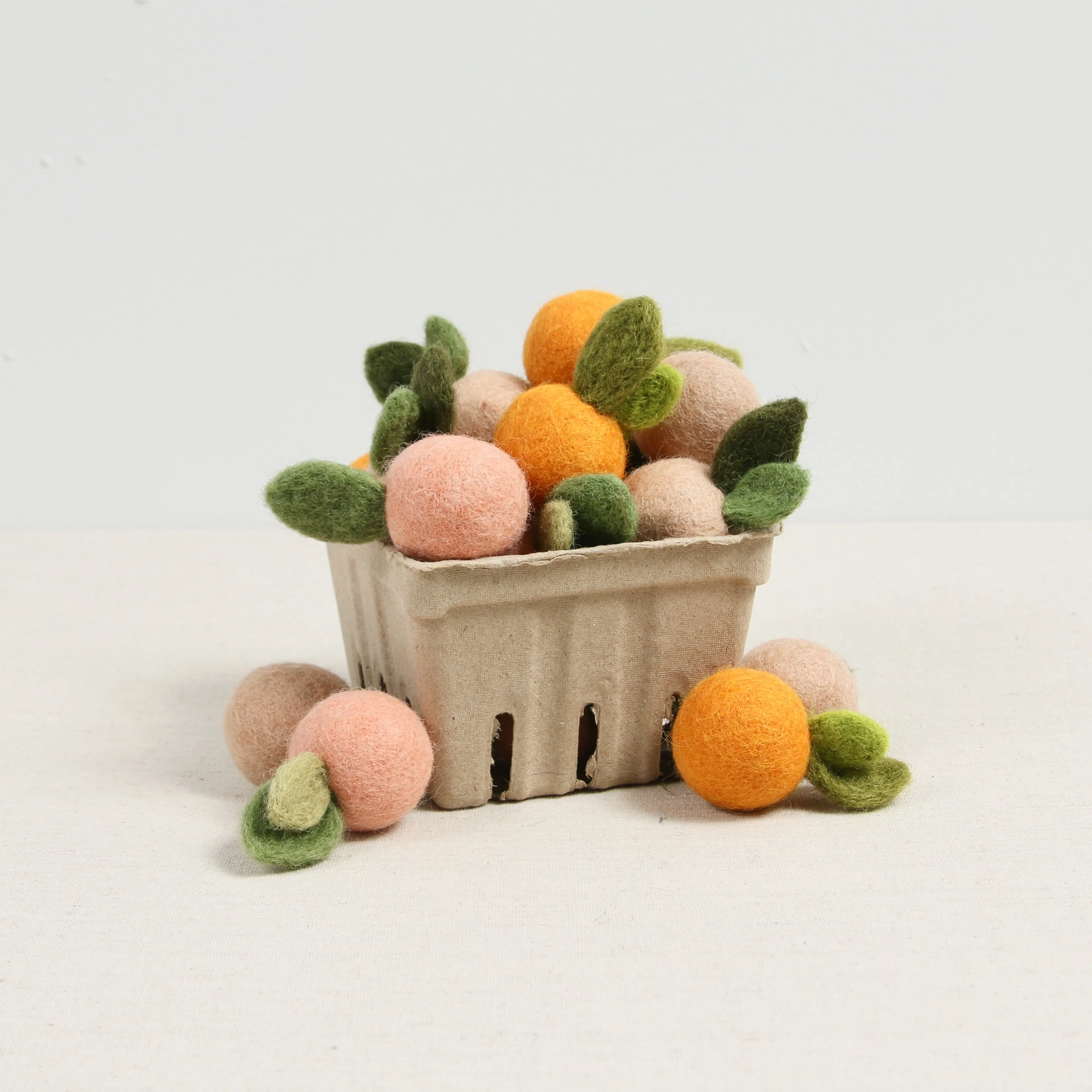 Peach, Felted Fruit
