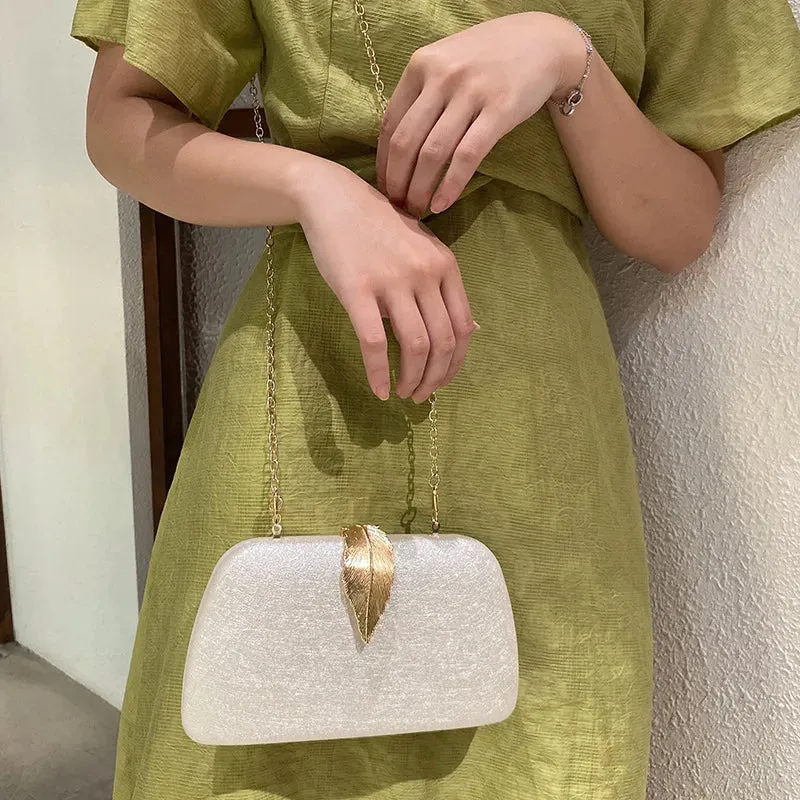 Pearl Chain Evening Clutch
