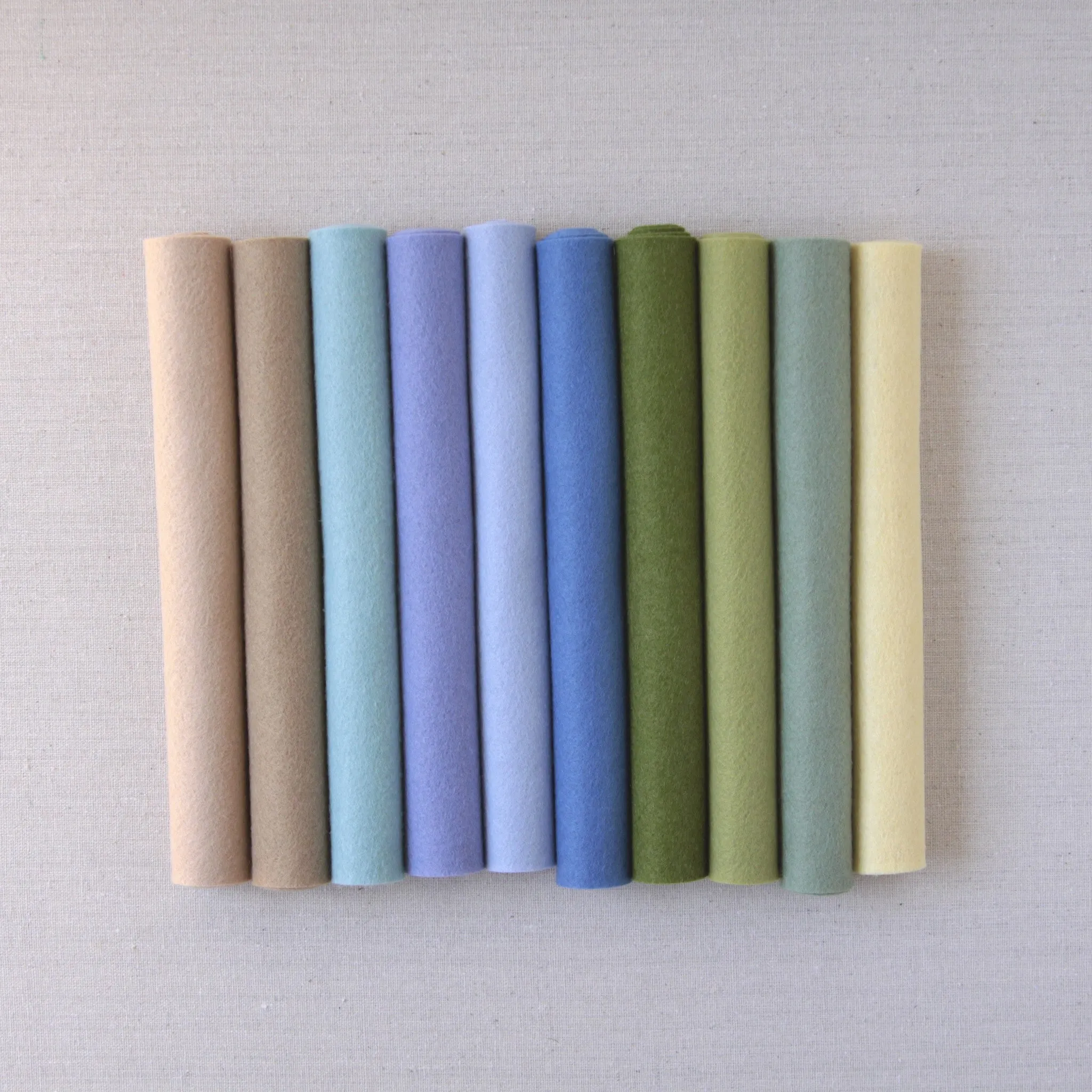 Periwinkle Wool Blend Felt, Benzie Reserve Color