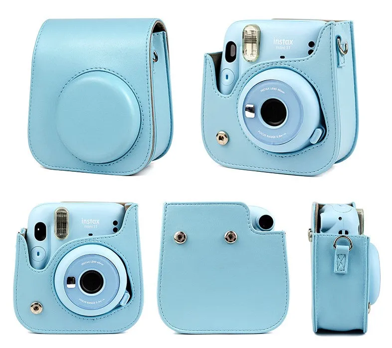 PIKXI BMS11 Fujifilm Instax Mini 11 Leather Camera Case Bag