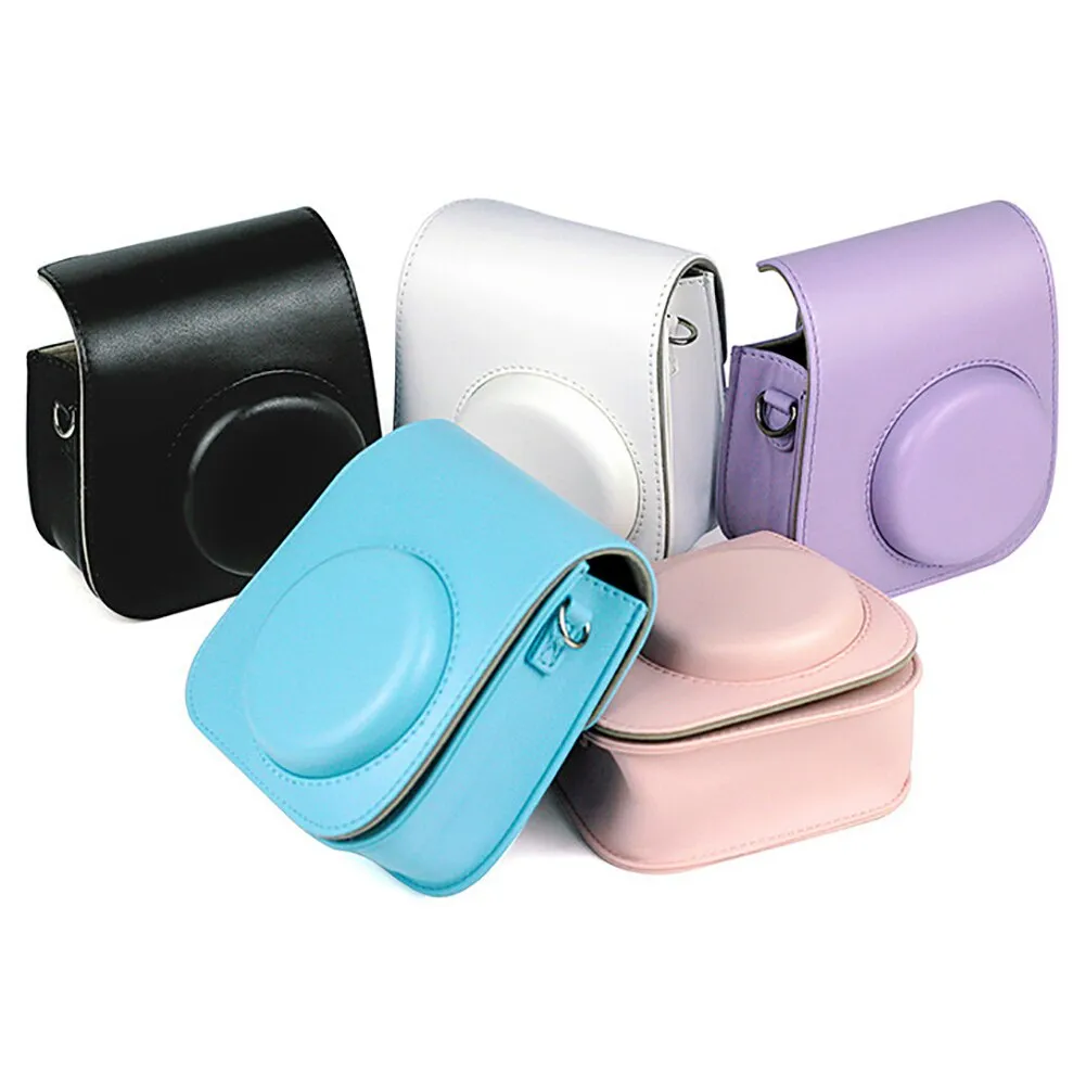 PIKXI BMS11 Fujifilm Instax Mini 11 Leather Camera Case Bag