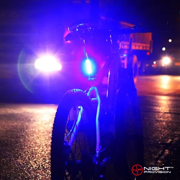 PSR-120 | POLICE PATROL RED/BLUE STROBE - ALTERNATING 120 LUMENS