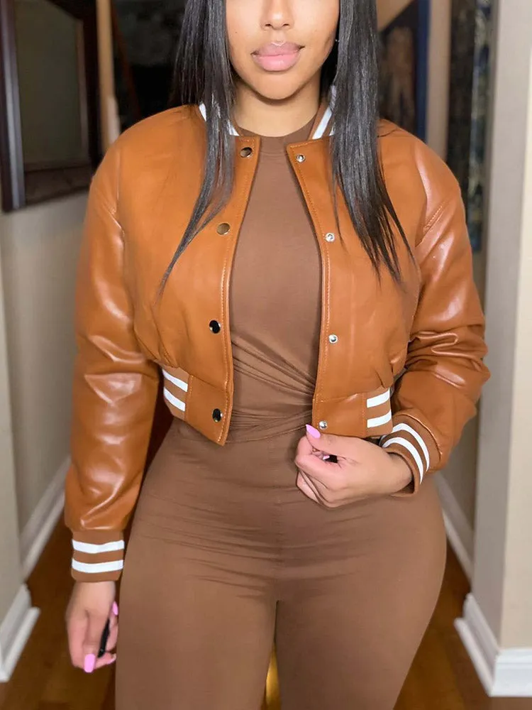Pu Charming Corset Top