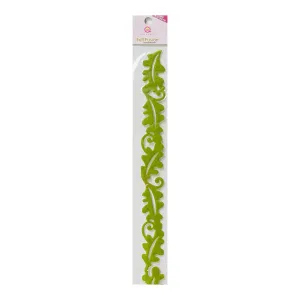 Queen & Co 12" Self-Adhesive Felt Fusion - Leaves - Green*