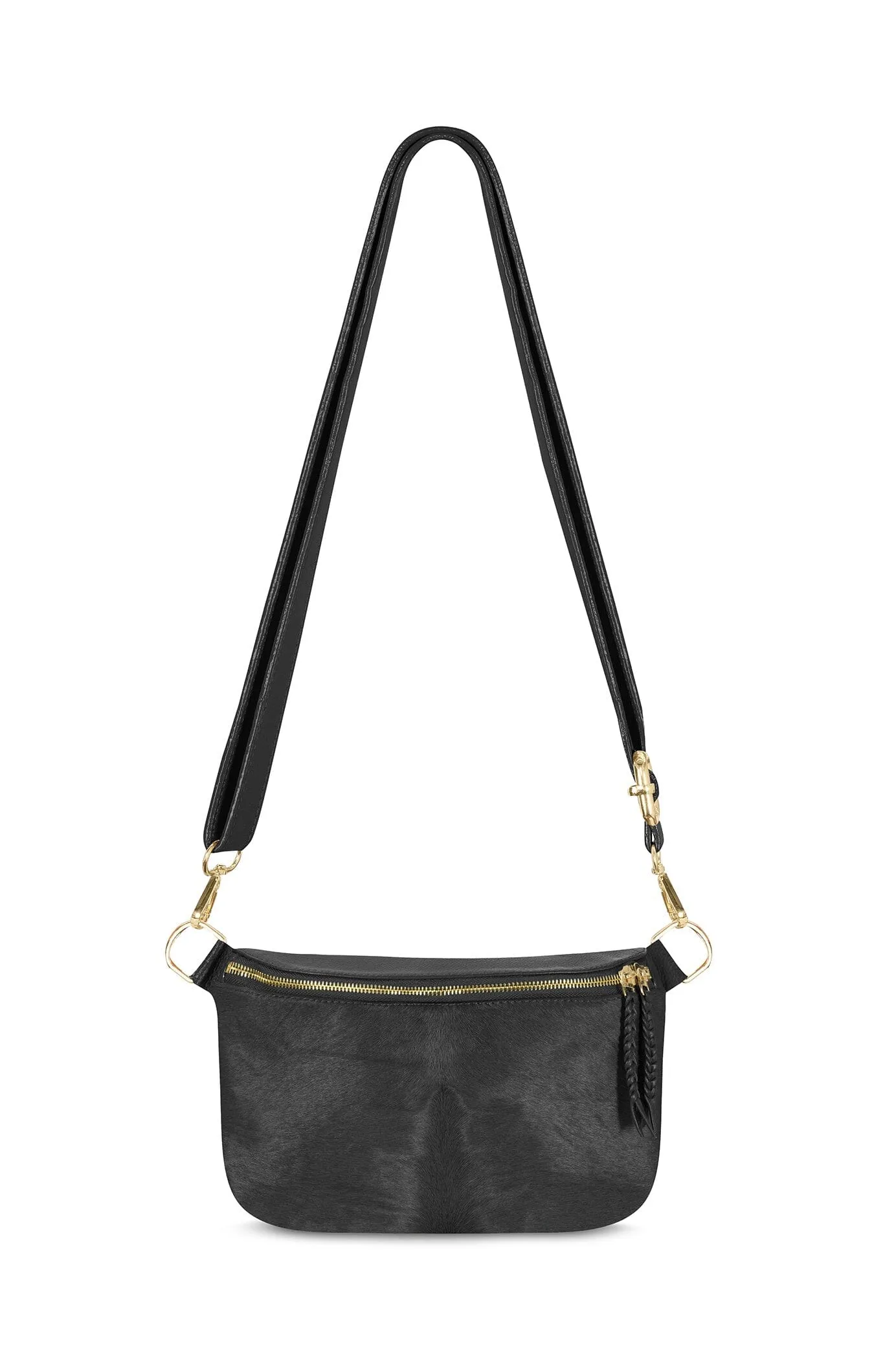 Ramona Leather Handbag Black Cowhide
