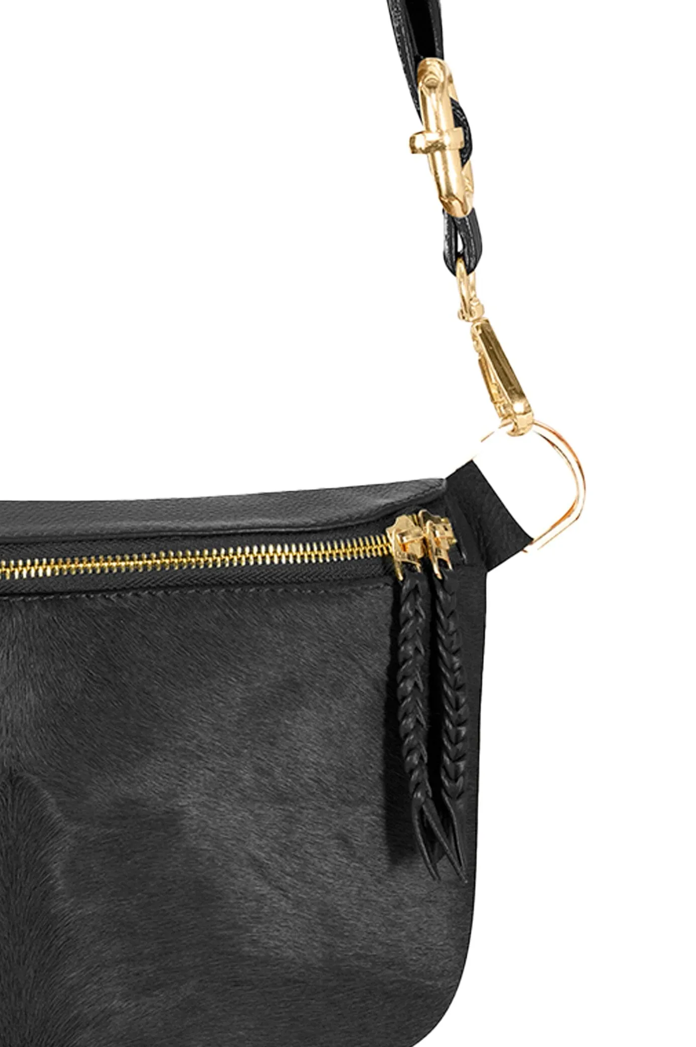 Ramona Leather Handbag Black Cowhide