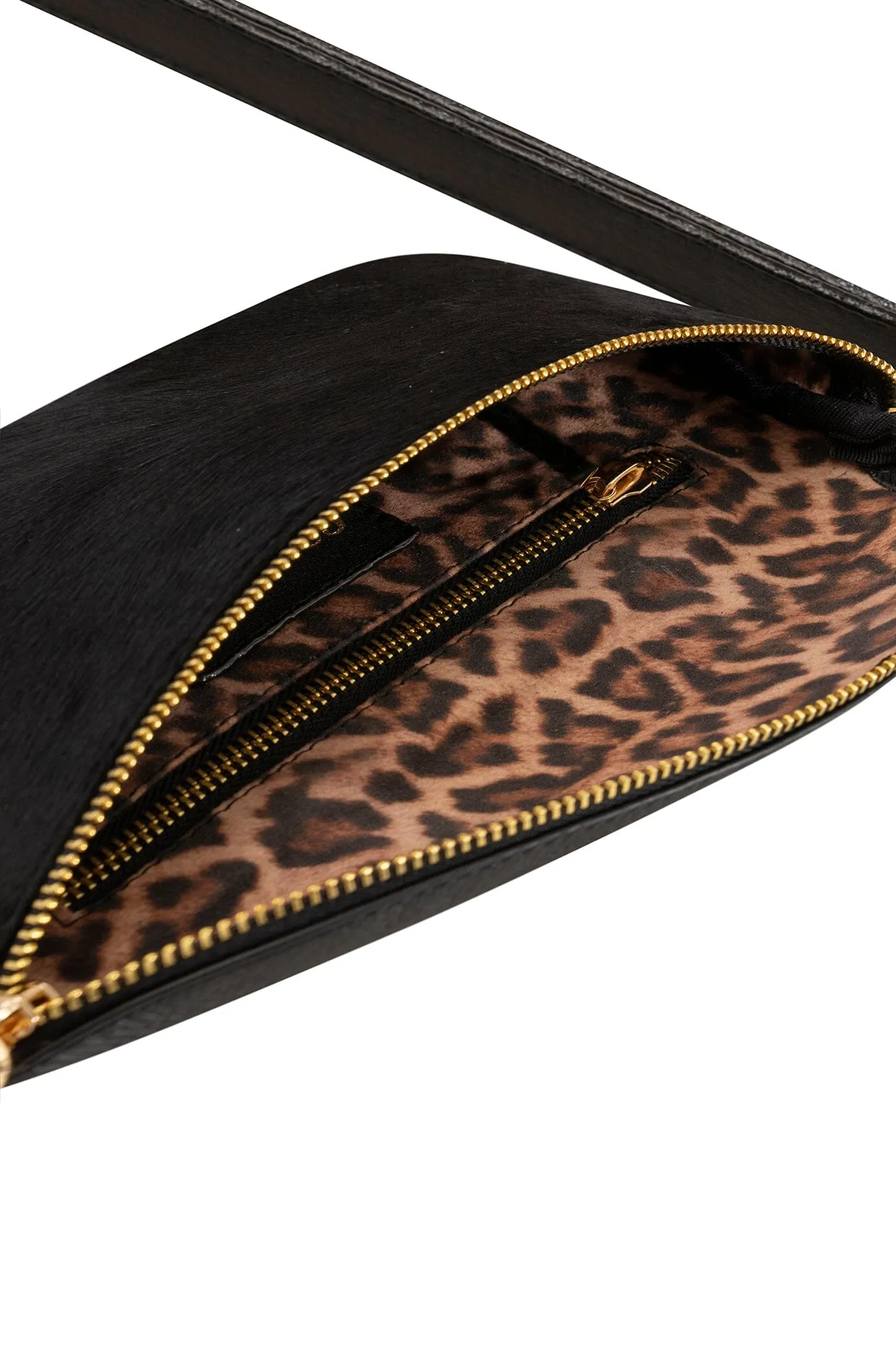 Ramona Leather Handbag Black Cowhide