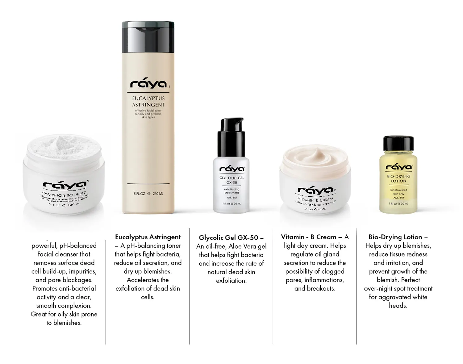RAYA OILY SKIN CARE KIT (K-3) RAYA SPA
