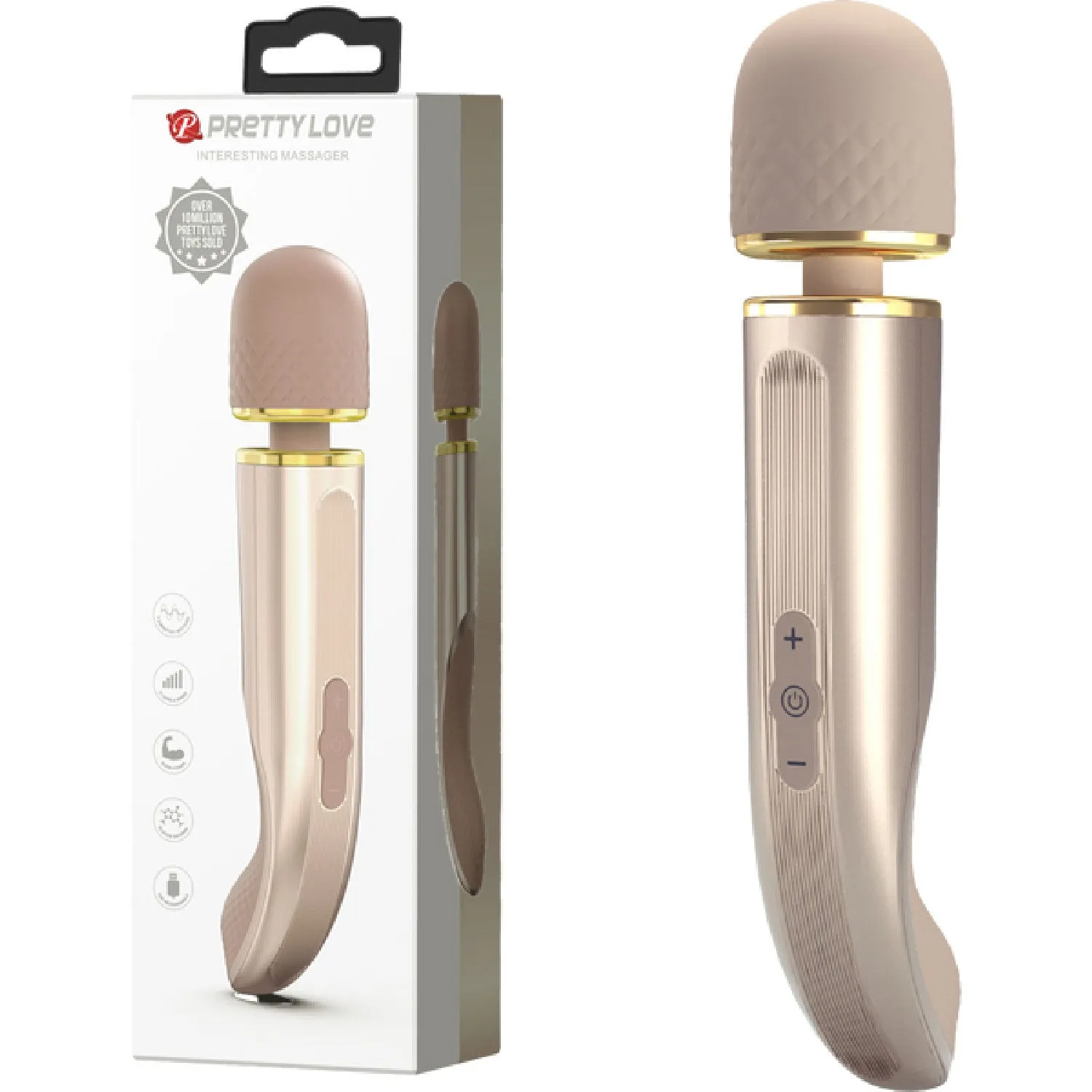 Rechargeable Charming Massager Plus 11.4"