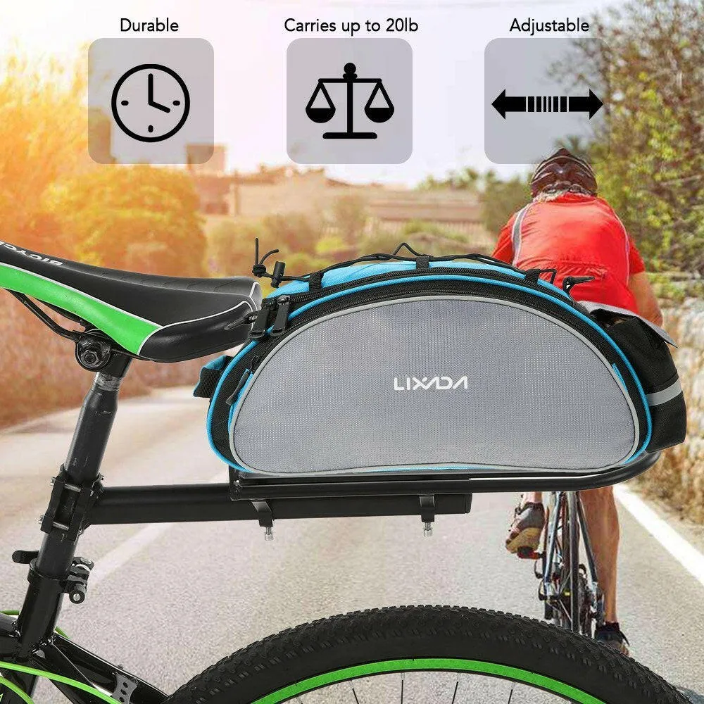 Retractable Aluminum Alloy Bike Mount Bicycle Rear Seat Post Rack Bicycle Pannier Luggage Cargo Carrier Rack